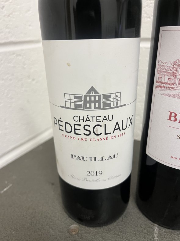 1 X Ch Lynch Moussas Pauillac 2005 1 X Ch Pedesclaux Pauillac 2019 1 X Ch Beausite 2918 St  Estephe 