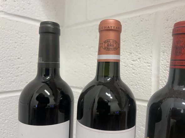 1 X Ch Lynch Moussas Pauillac 2005 1 X Ch Pedesclaux Pauillac 2019 1 X Ch Beausite 2918 St  Estephe 