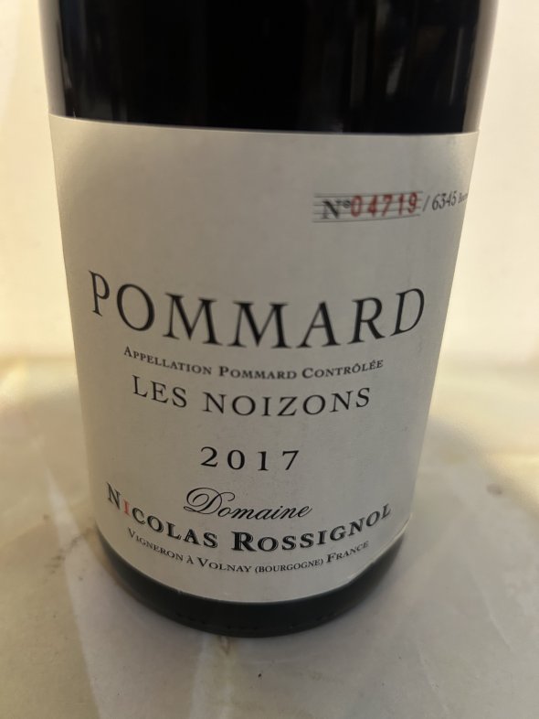 Pommard "Noizons" Domaine Nicolas Rossignol