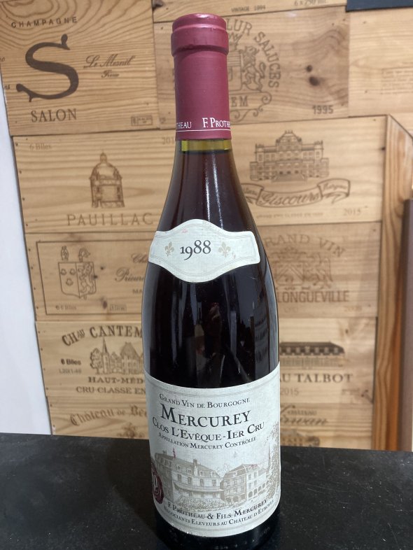 F. PROTHEAU & FILS Mercurey 1er Cru Clos l'Ev&ecirc;que 