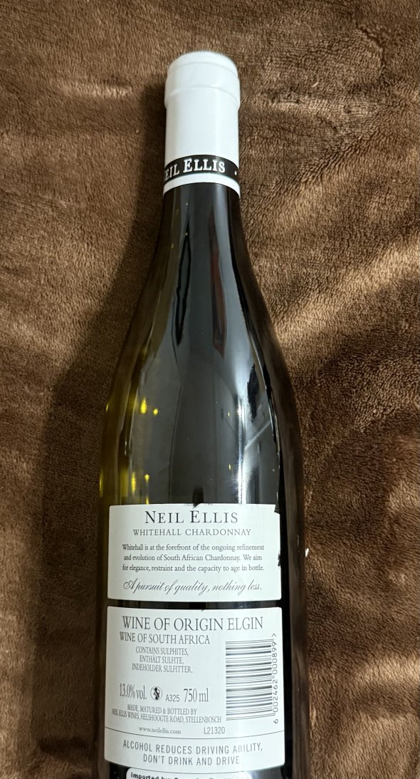 Neil Ellis, Chardonnay, Elgin