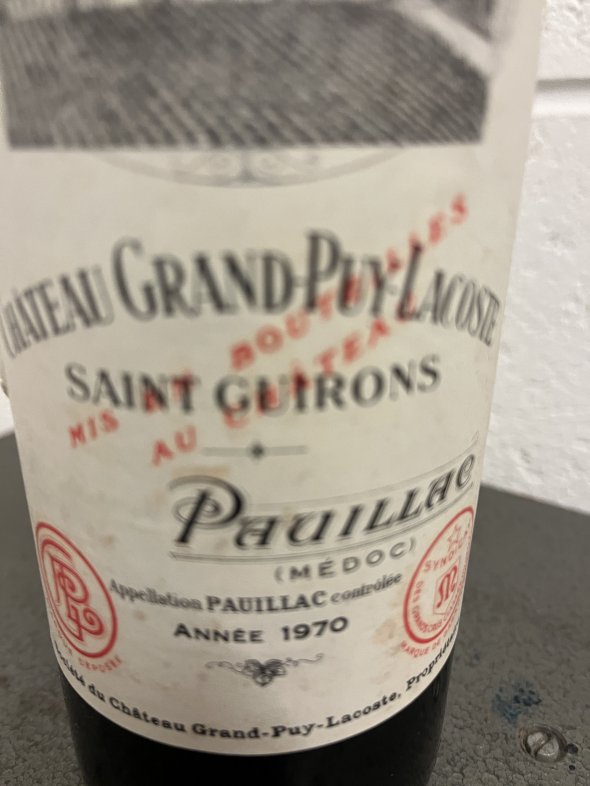 Chateau Grand-Puy-Lacoste 5eme Cru Classe, Pauillac