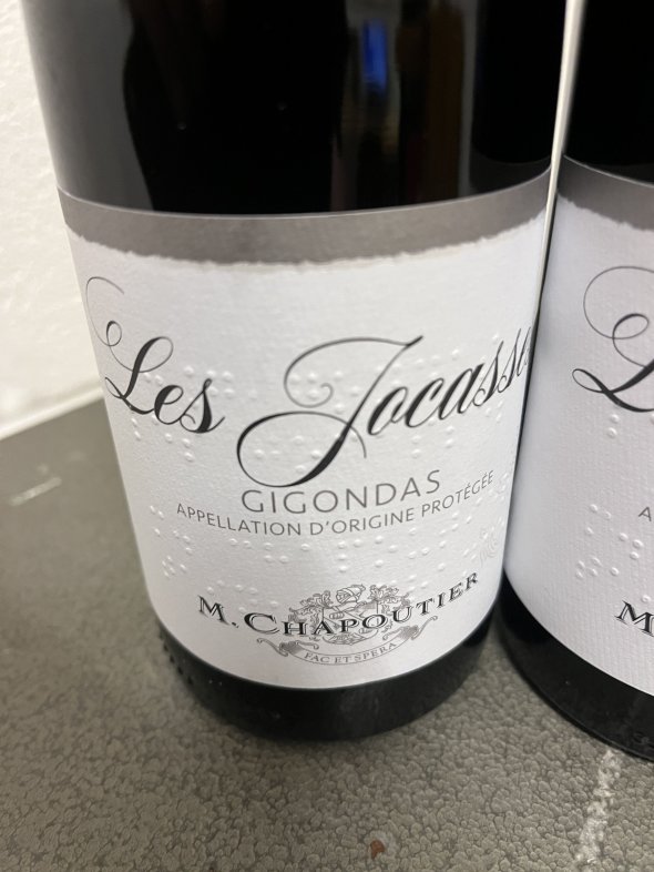M. Chapoutier, Gigondas Les Jocasses