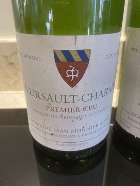 Domaine Jean Monnier, Meursault Premier Cru, Charmes 1999 & Meursault La Barre 1996