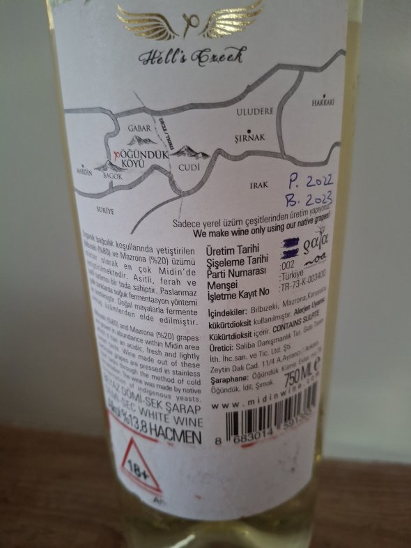 Midin, Cehennem Deresi, Bilbizeki