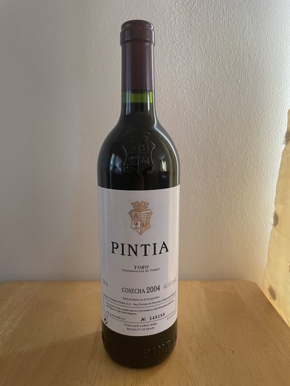 Vega Sicilia, Pintia, Toro DO RP 95pts