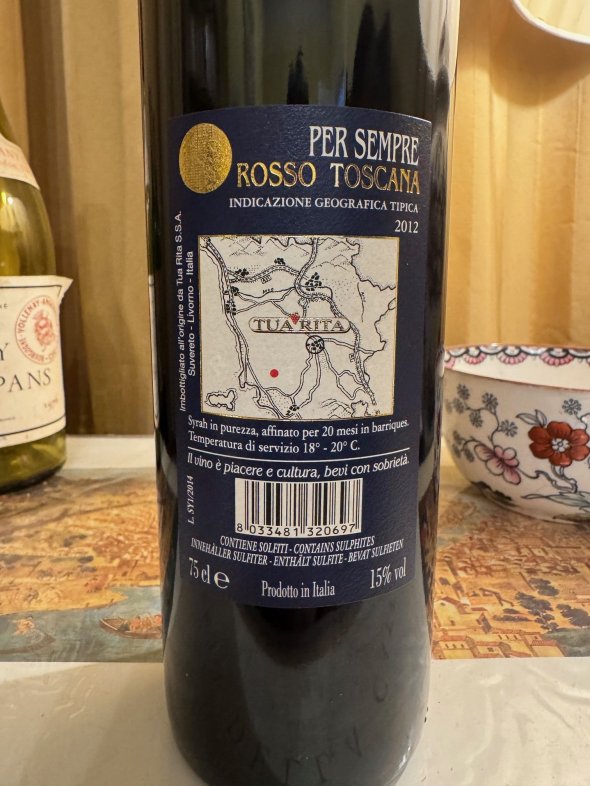 Tua Rita, Per Sempre, Toscana IGT