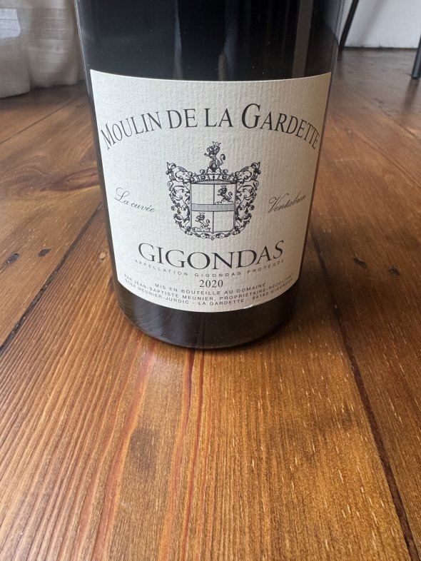 Moulin de la Gardette, Gigondas, Ventabren, La Cuvee