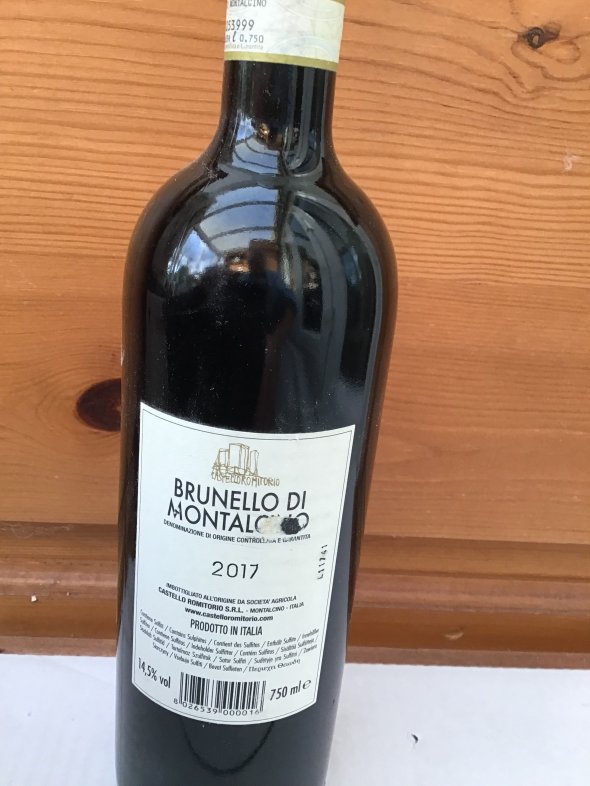 Castello Romitorio, Brunello di Montalcino