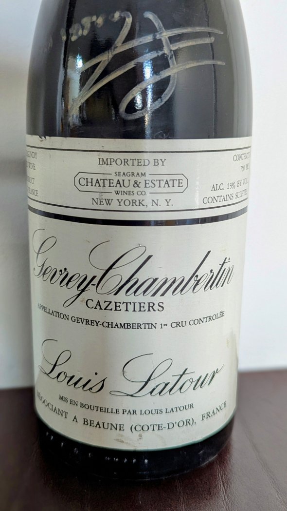 Maison Louis Latour, Gevrey-Chambertin Premier Cru, Les Cazetiers