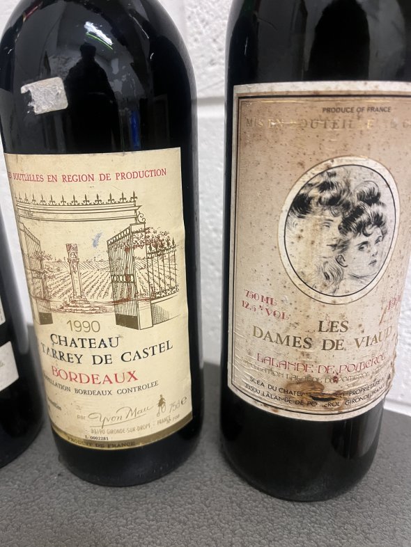 5 X Mixed Claret Bin Ends Bordeaux