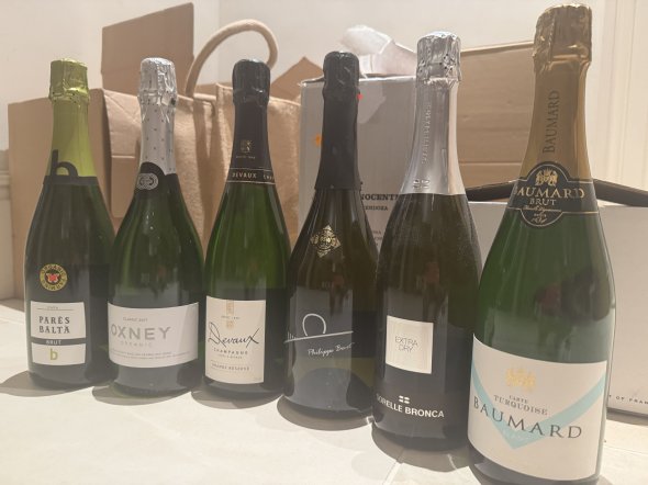 Sparkling and Champagne Mixed Lot - COLLECTION IN LONDON IN PERSON ONLY