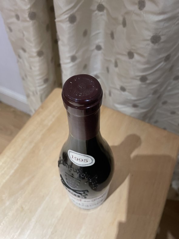 Vieux Telegraphe, Chateauneuf-du-Pape, La Crau Rouge. WS 95Pts