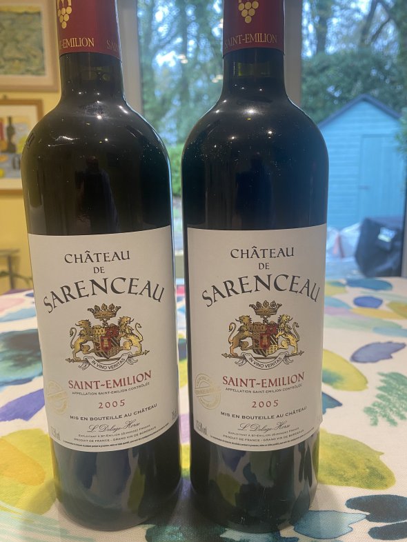 Chateau de Sarenceau, Saint-Emilion