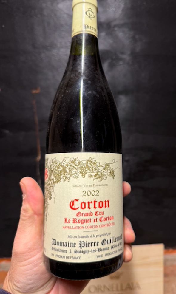 Pierre Guillemot, Corton Grand Cru, Le Rognet et Corton