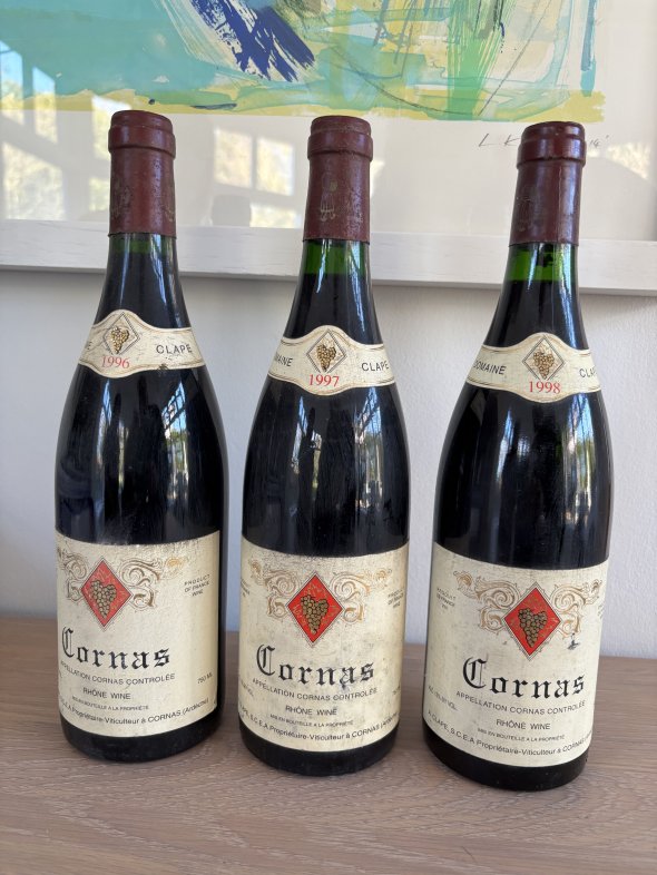 Auguste Clape, Cornas Vertical Three-Pack 1996/1997/1998