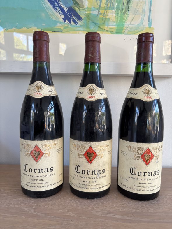 Auguste Clape, Cornas Vertical Three-Pack 1996/1997/1998