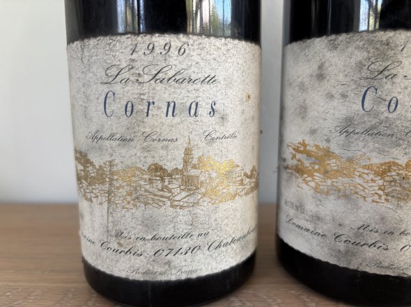 1996 Domaine Courbis Cornas La Sabarotte three-pack