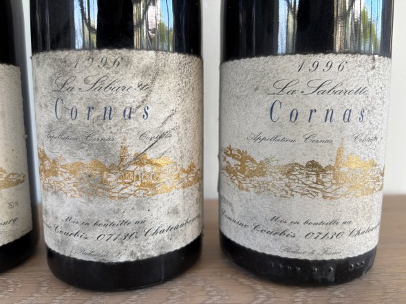 1996 Domaine Courbis Cornas La Sabarotte three-pack