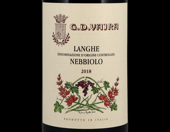 Nebbiolo Langhe, GD Vajra 2018