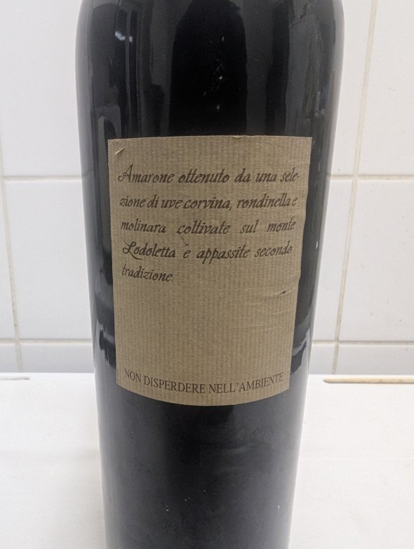 Dal Forno Romano, Amarone della Valpolicella, Monte Lodoletta