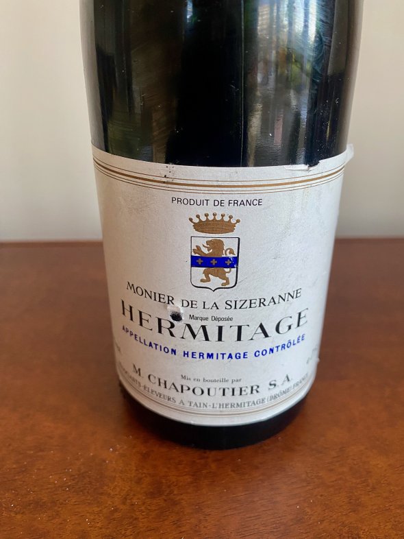 M. Chapoutier, Hermitage, Monier de la Sizeranne