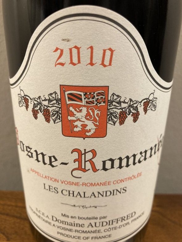 Domaine Audiffred, Vosne-Romanee Les Chalandins