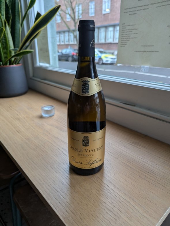 Olivier Leflaive, Bourgogne, Oncle Vincent Blanc