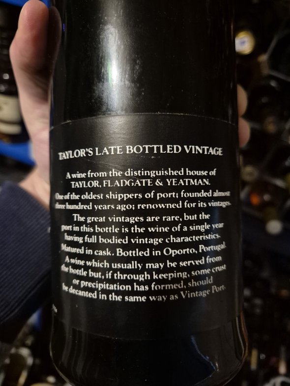 Taylor's LBV 1976 Port 