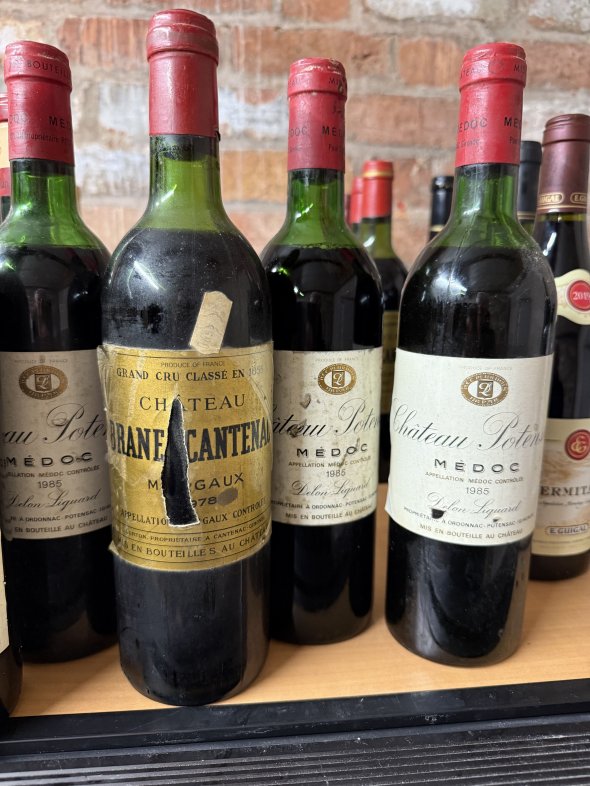 Bordeaux bin ends x6