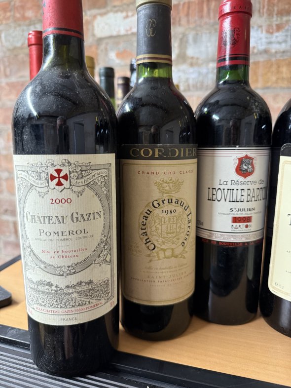 Bordeaux bin ends x 6