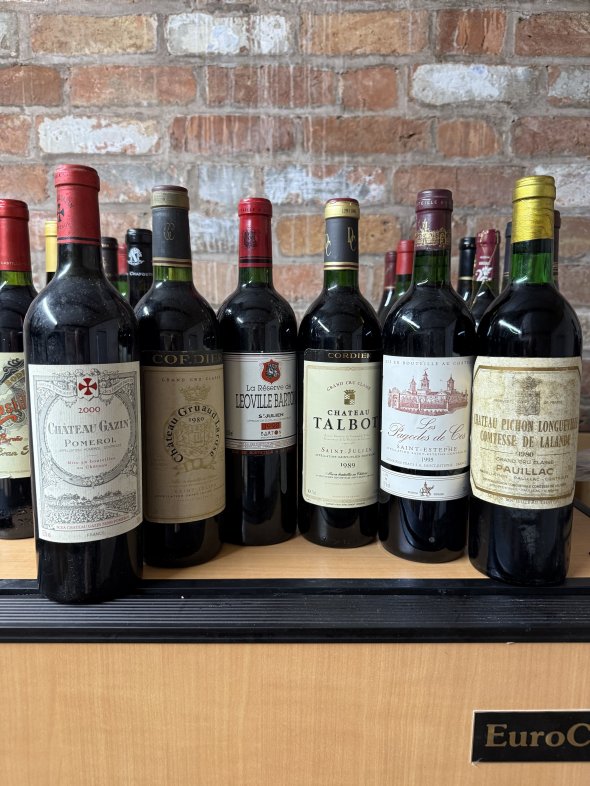 Bordeaux bin ends x 6