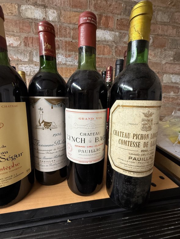 Christmas seasonal Bordeaux x 6 