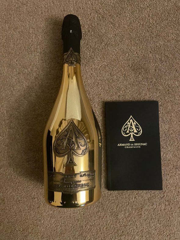 Armand De Brignac (Ace of Spades) Champagne Brut Gold 75cl - Edition Limitee