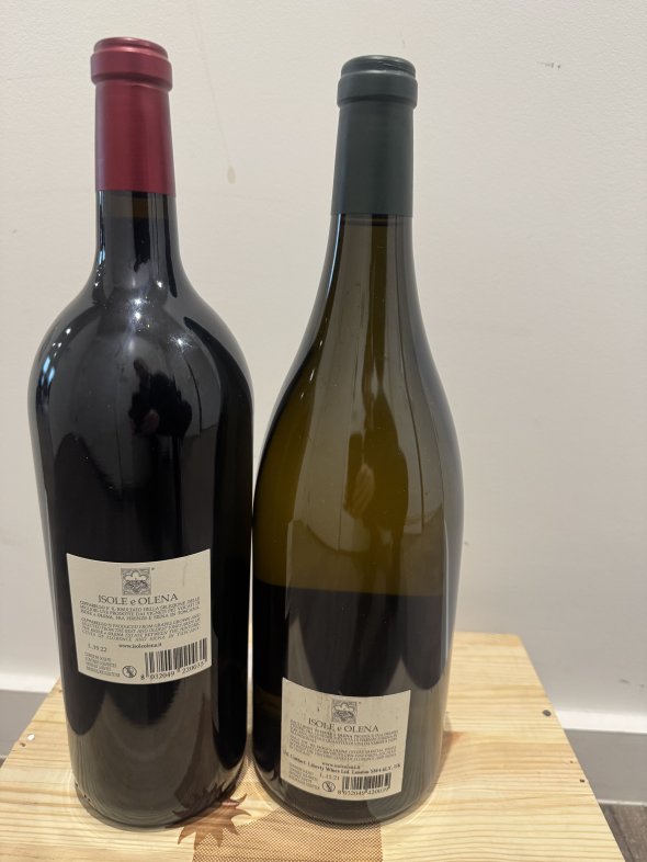 Isole e Olena Cepparello 2020 & Chardonnay collezione privata 2020 magnums