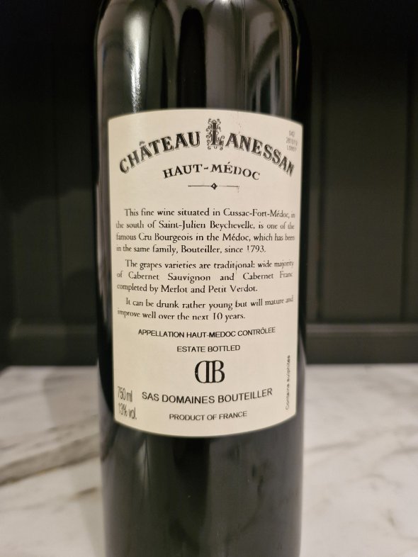Chateau Lanessan, Haut-Medoc