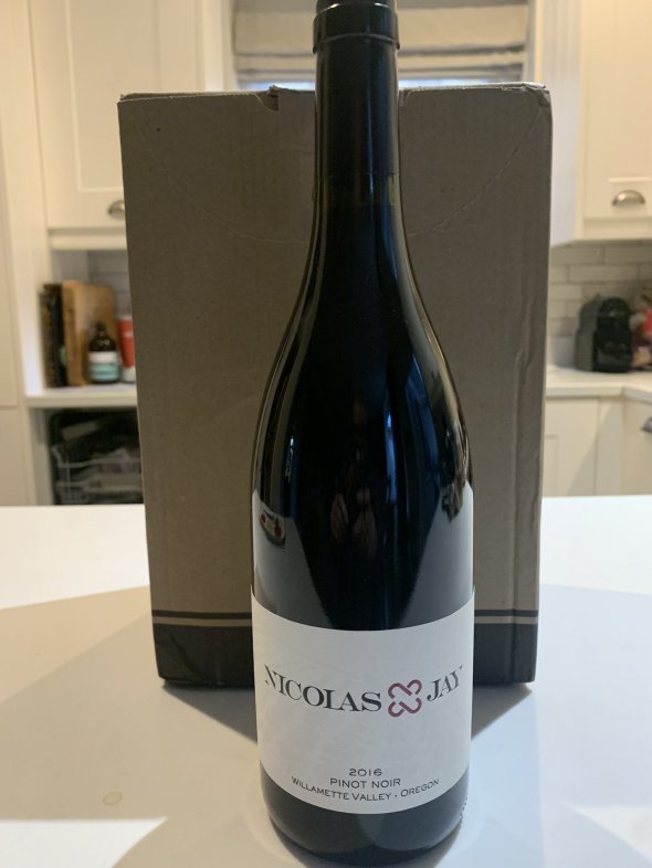 Nicolas and Jay pinot noir