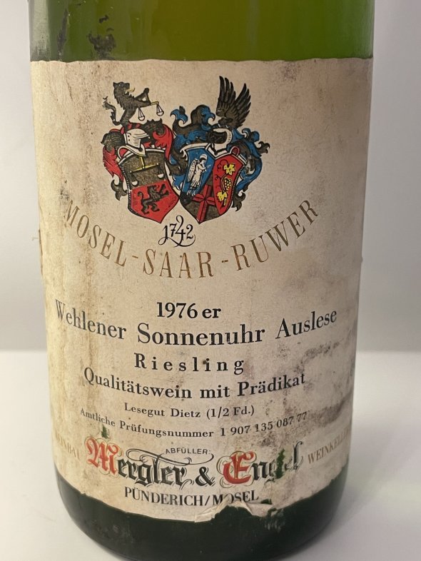 Wehlener Sonnenuhr Riesling Auslese