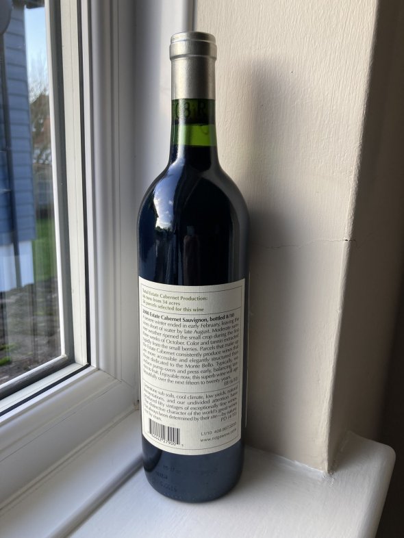 Ridge, Estate Cabernet Sauvignon, Santa Cruz Mountains