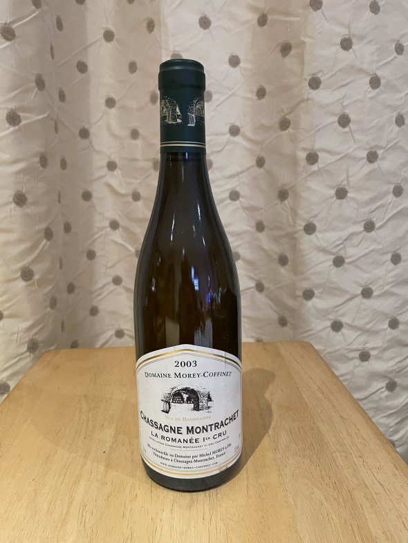  Domaine Morey-Coffinet, Chassagne-Montrachet, La Roman&eacute;e 1er Cru