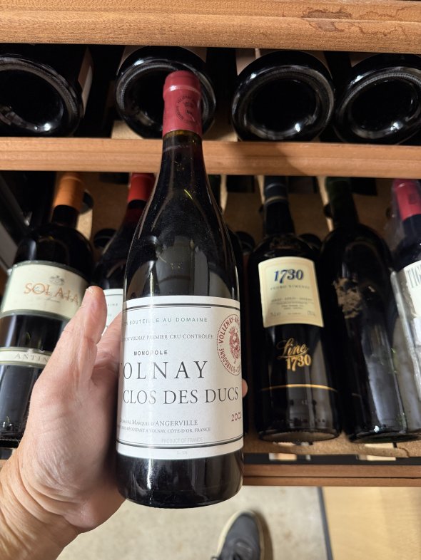 Domaine Marquis d'Angerville, Volnay Premier Cru, Clos des Ducs