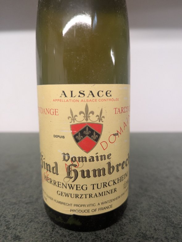Domaine Zind Humbrecht, Herrenweg De Turckheim Gewurztraminer Vendanges Tardives