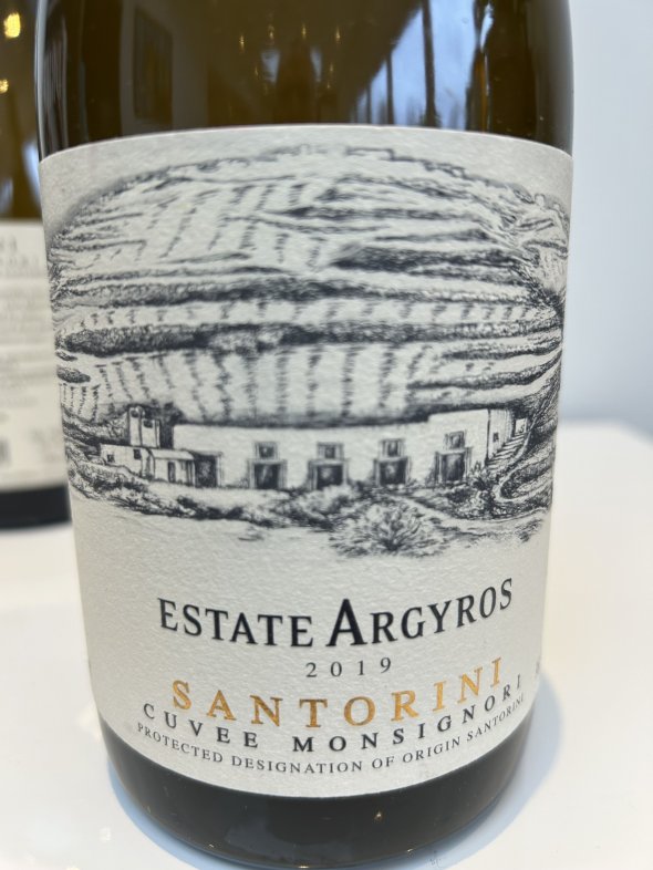 Estate Argyros Cuvee Monsignori Santorini 2019