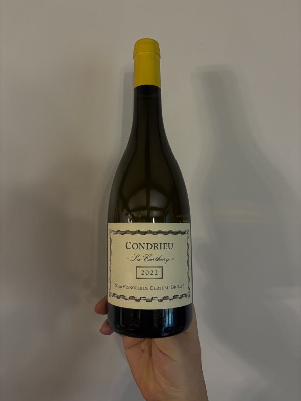 Chateau Grillet, Condrieu, La Carthery