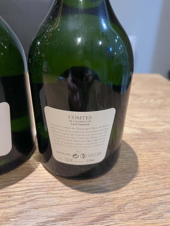 Comte Blanc du Blanc Tattinger 2007