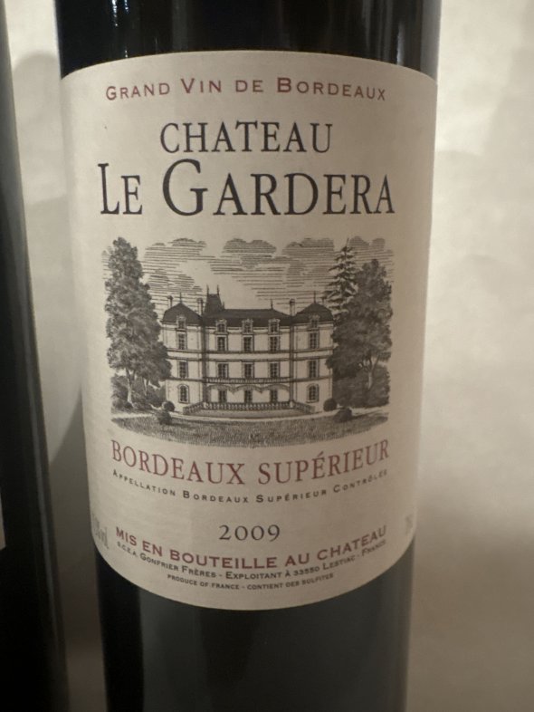 Chateau Le Gardera, Bordeaux Superieur