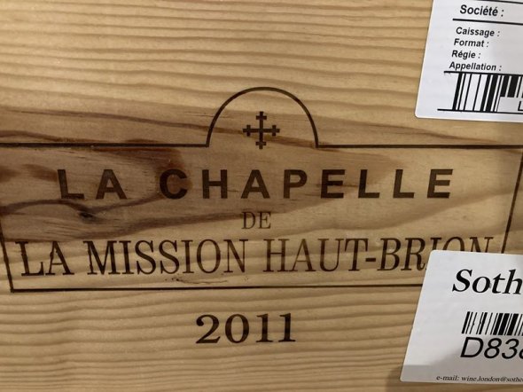 La Chapelle de la Mission Haut-Brion, Pessac-Leognan magnum
