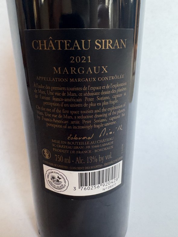 Chateau Siran, Margaux
