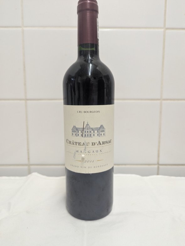 Chateau d'Arsac, Margaux