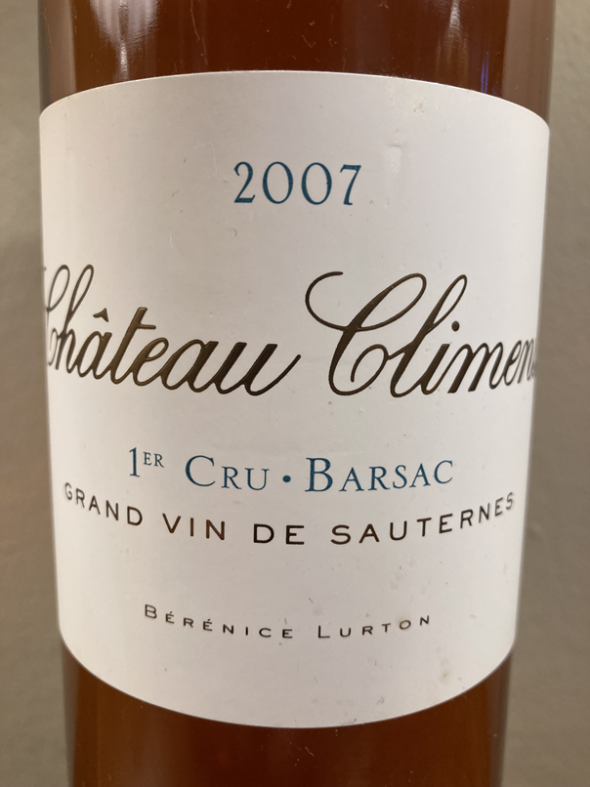 Chateau Climens Premier Cru Barsac